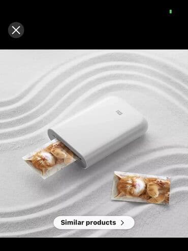 Xiaomi mijia AR принтер 300 точек на дюйм Портативный фото Мини