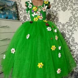 корабль игрушка: Детское платье, цвет - Белый, Новый — 8