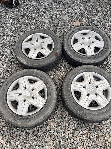 калпаки на мазду: Железные Диски R 14 Honda, Комплект, отверстий - 4, Б/у — 1