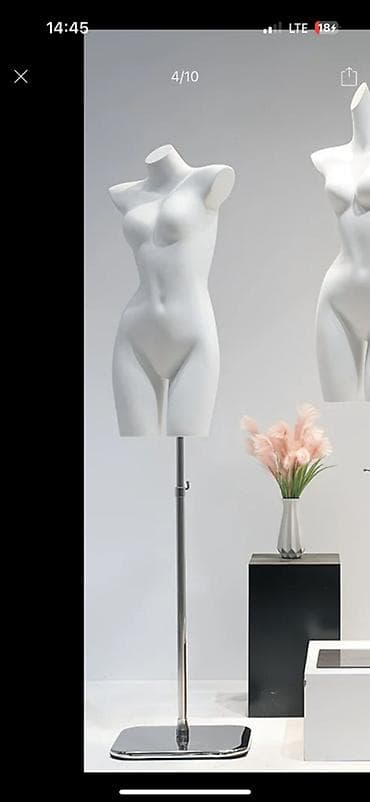 лампа визажиста: Манекен Торс, Материал: Пластик, Новый — 7