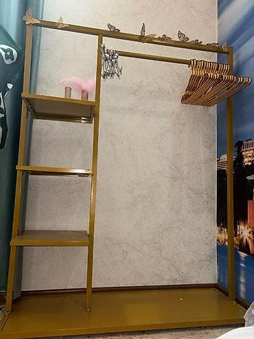 вешилки: Кронштейн Для одежды, Материал: Металл, Лофт, Новый — 1