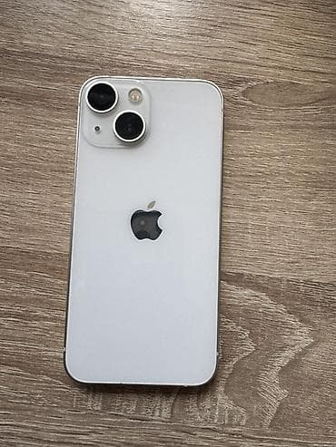 iphone pro max: IPhone 13 mini, Б/у, 128 ГБ, Белый, Чехол — 1