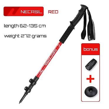 Профессиональные треккинговые палочки NECASIL Вес 272 г, длина 62 - at lalafo.kg Профессиональные треккинговые палочки NECASIL Вес 272 г, длина 62 -