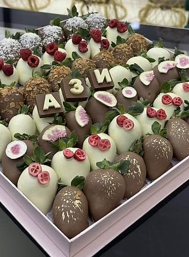 Клубника в шоколаде 🍓 Бишкек | Свежая Делаю свежую клубнику в