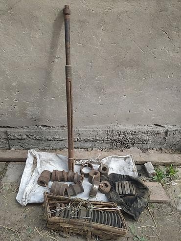 Набор железных деталей для сельхоз/ремонтных работ Состав: - Длинный