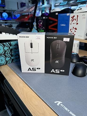 bluetooth kit: 🖱️Mchose A5 V3 Ultralight — ультралёгкая игровая мышь с 8K-откликом — 4