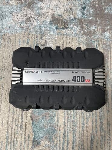 акустические системы sharp с сабвуфером: Оригинальный усилитель kenwood kac-6202 (2-ух канальный). В новом — 1