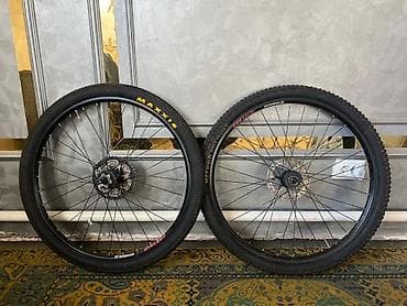 колеса на велик: Колесная пара для горного велосипеда 27.5" вилка suntour epikon — 1