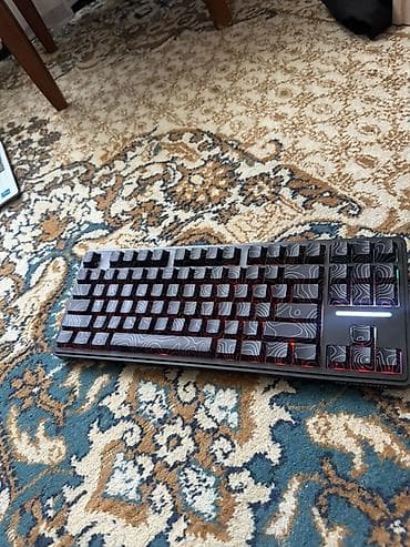 mouse pad: Клавиатура, Механическая, Проводное подключение, Размер: 80% — 8