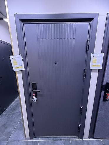 metta samurai: Двери для домов и квартир, Металлическая, Одностворчатая, Китайская, цвет - Серый — 1