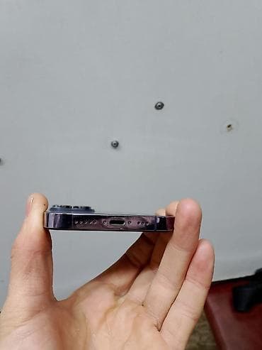 айфон xr цена бишкек: IPhone 14 Pro, 256 ГБ, Deep Purple, Коргоочу айнек, Каптама, Куту, 74 % — 7