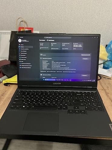 ноутбук легион 7: СРОЧНО ПРОДАЁТСЯ!!! ИГРОВОЙ НОУТБУК Lenovo Legion 15.6" — 1