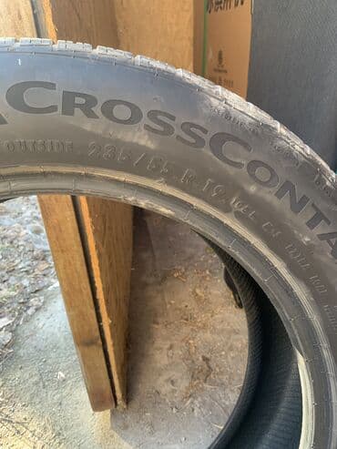 195 70 с: Шины 235 / 55 / R 19, Лето, Б/у, Комплект, Легковые, Continental — 4