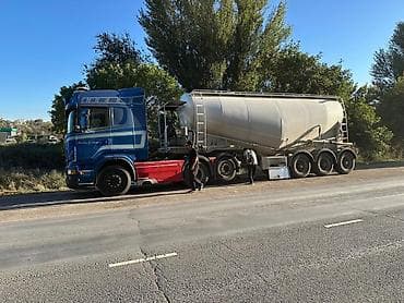 тигач: Тягач, Scania, Цистерна — 2