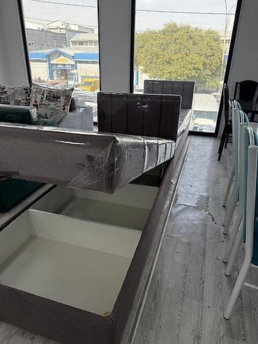 хранение: Односпальная кровать-тахта с подъемным матрасным блоком и большим — 9