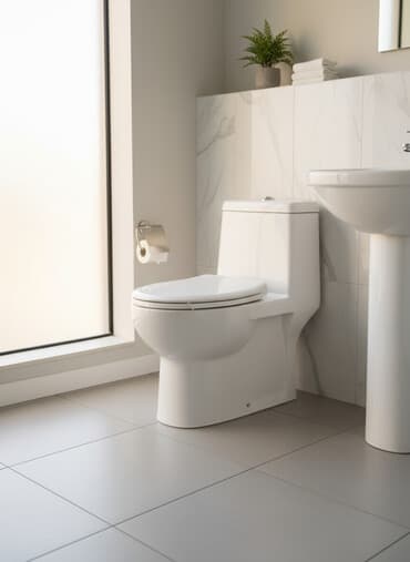 Унитаз Напольный, Новый, Материал: Фарфор