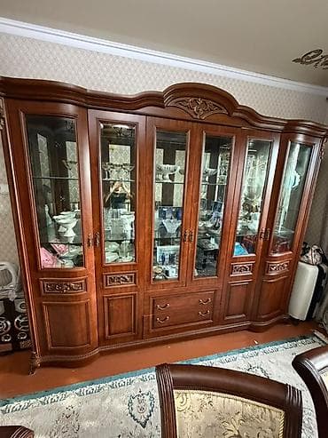 Эмерек: Конок бөлмөсү үчүн үстөл жана отургуч, Жаңы, Өзү алып кетүү, Акылуу жеткирүү, түсү - Күрөң — 6