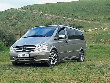 Кызматтар: Mercedes-Benz Vito пассажирский микроавтобус, 9 мест (раскладка — 6
