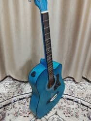 струны для классической гитары цена: Акустическая гитара 6-струнная,38 дюйм, цвет бирюзовый/морская волна — 1