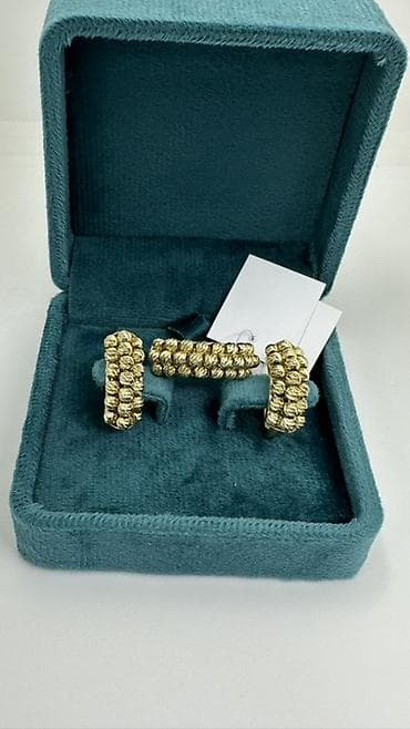 Кольца: Набор украшений, Проба 585, Новый, Цвет металла: Желтый — 1