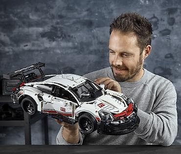 Модели автомобилей: Конструктор Porsche 911 (аналог LEGO Technic) - Тема: спортивный — 2