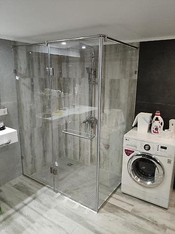 душевые кабины буу: Душевая кабина Прямоугольная, Размер: 100 x 100 см, Высота поддона: 20 см,Покрытие: Матовое — 1