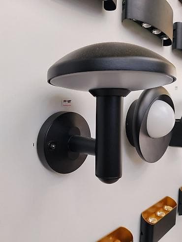 study lamp: Настенный уличный светильник (бра) с рассеивателем «грибок» - Тип — 1