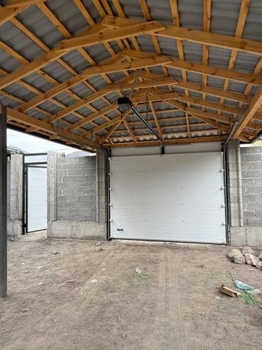 ворота с пультом: – Жогору көтөрүлөт — орун үнөмдөлөт – Кооз жана бекем көрүнүш — — 17