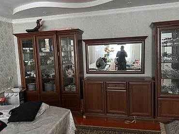 тумба под вещи: Гарнитур для зала, Б/у, Шкаф, цвет - Коричневый — 5