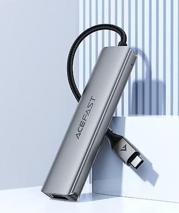 hdmi dvi: ACEFAST J16 5-в-1 с разъемом USB-C Марка: ACEFAST Модель — 3
