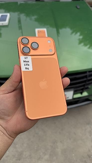 redmi note 10 64: IPhone 17 Pro Max, Б/у, 1 ТБ, Коробка, 100 % — 2