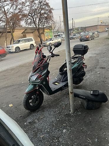 зеркала для мото: Тип скутера 150 куб. см, Бензин, Б/у — 4