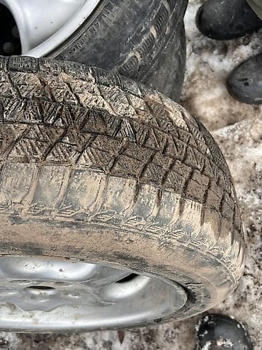 bmw e36: Колеса в сборе 215 / 55 / R 17, Зима, Б/у, Запаска, Легковые, Литые, отверстий - 5 — 2