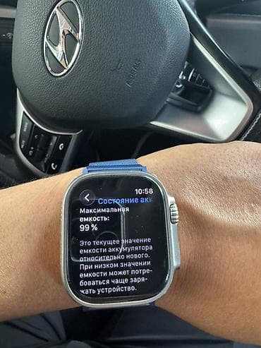 amazon oasis: Смарт‑часы Apple Watch Ultra 1 версия - Состояние аккумулятора на — 2