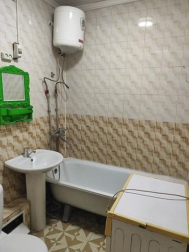 квартира 104 серии бишкек: 1 комната, 33 м², 5 этаж, Старый ремонт — 6