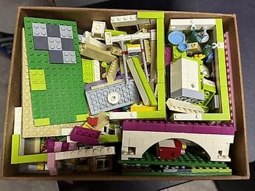 лего кирпич апарат: Большой лот LEGO - Тематика: преимущественно LEGO City (полиция — 1
