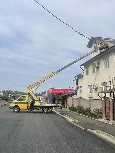work equip: Услуги автовышки на базе малотоннажного шасси - Рабочая высота: около — 3