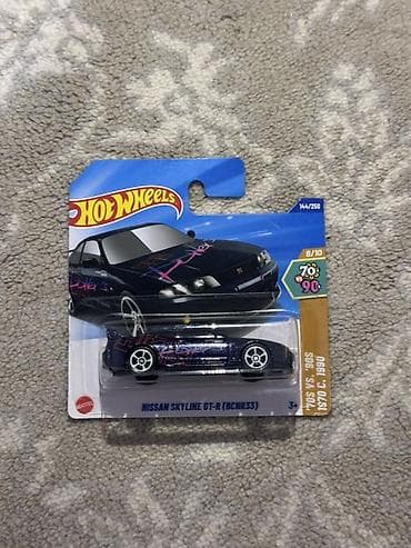 Синий 💙 Hot Wheels Nissan Skyline GT‑R (BCNR33) - Серия: HW 90s