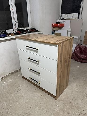 Комод для одежды, Новый, Без зеркала, ЛДСП, цвет - Белый, Самовывоз, Платная доставка — 4