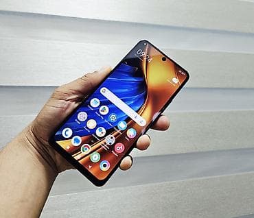 Техника жана электроника: Poco F4, Колдонулган, 256 ГБ, түсү - Кара, 1 SIM, 2 SIM — 3