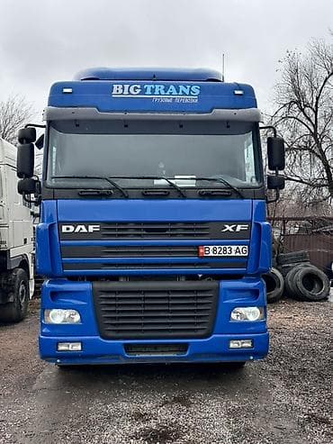 daf xf: Тягач, DAF, 2005 г., Тентованный — 1