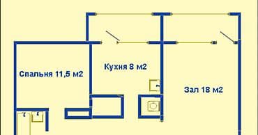 сд кв: 1 комната, 39 м², 105 серия, 3 этаж, Старый ремонт — 1