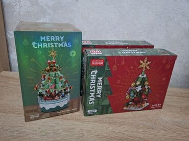 Детские электрокары: Конструкторы в новогодний тематике от 1200 сом — 6