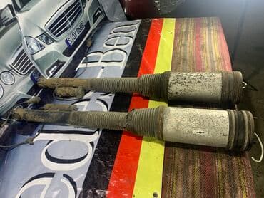 голф4: Передний амортизатор, Задний амортизатор, Задний пневмобаллон Mercedes-Benz 2001 г., Б/у, Оригинал, Германия — 6