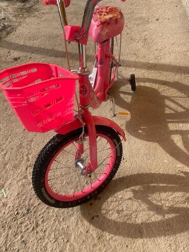 игрушечные коляски для девочек: Детский велосипед «Принцесса», розовый - Диаметр колёс: примерно 16" — 1