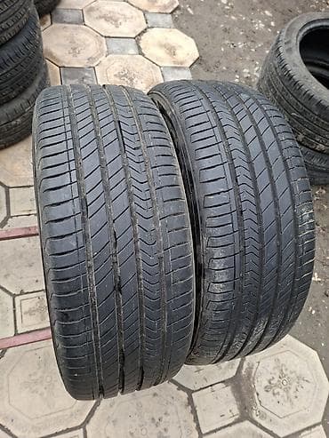 maje: Шины 225 / 55 / R 17, Лето, Б/у, Пара, Легковые, Корея, Kumho — 1