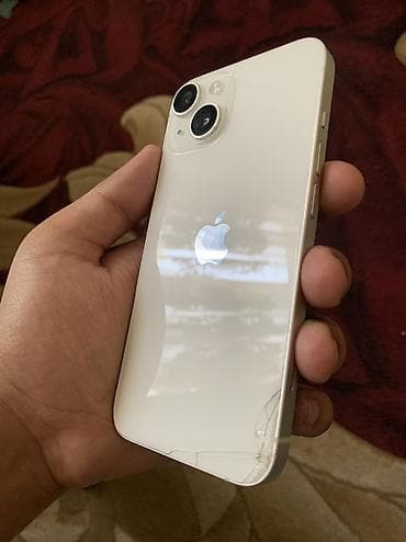 срочное: IPhone 14, Новый, 128 ГБ, Белый, Чехол, 76 % — 2