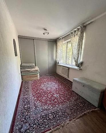 сдайу квартира: 3 комнаты, 57 м², 6 мкр 104 серия, 2 этаж, Требуется ремонт — 4