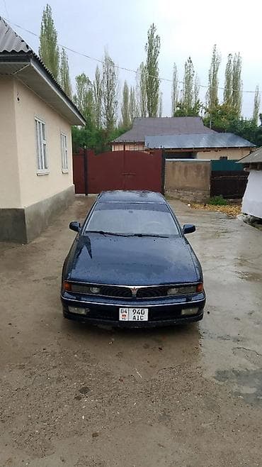 Унаа: Mitsubishi Sigma: 1992 г., 3 л, Кол менен иштөөчү, Бензин, Седан — 7