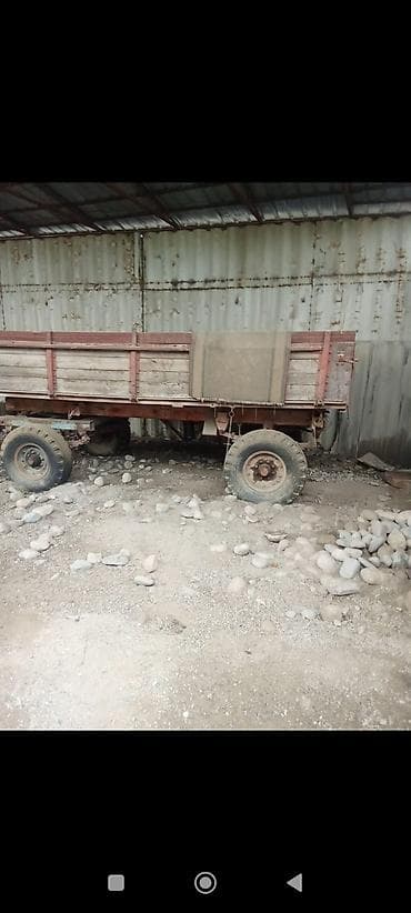 кабина комбайн: Трактор с комплектом сельхознавески и прицепом. 87 года акум новый — 3